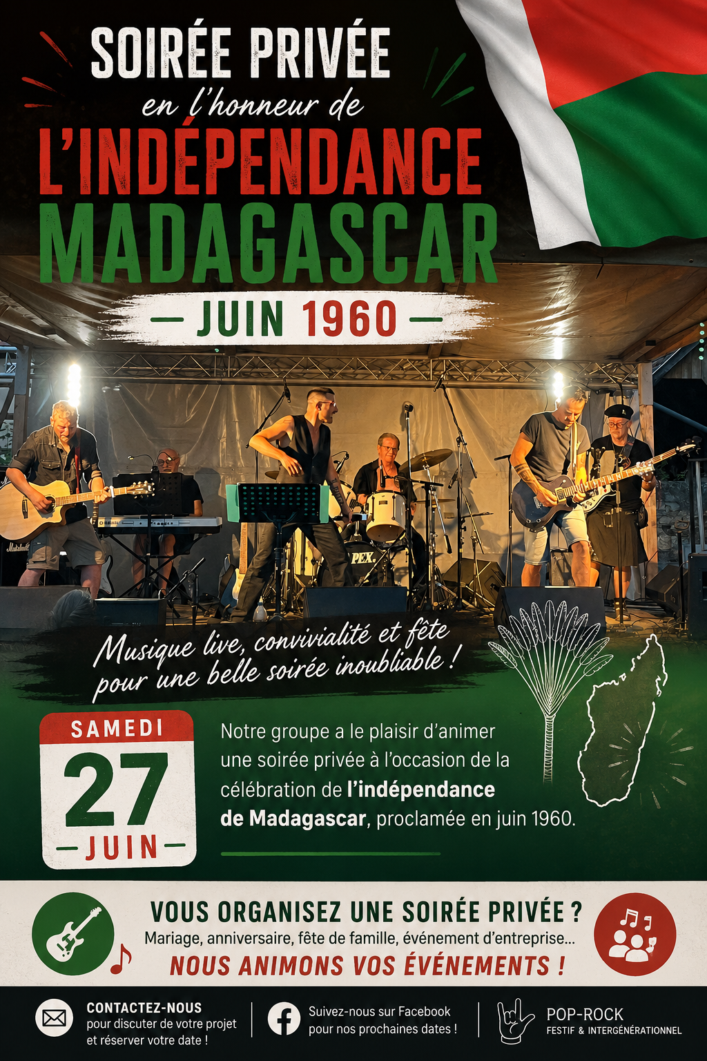 Issenheim Affiche concert privé Indépendance de Madagascar 20260627
