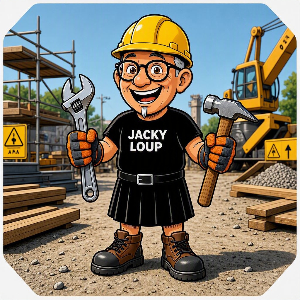 En construction Jacky Loup