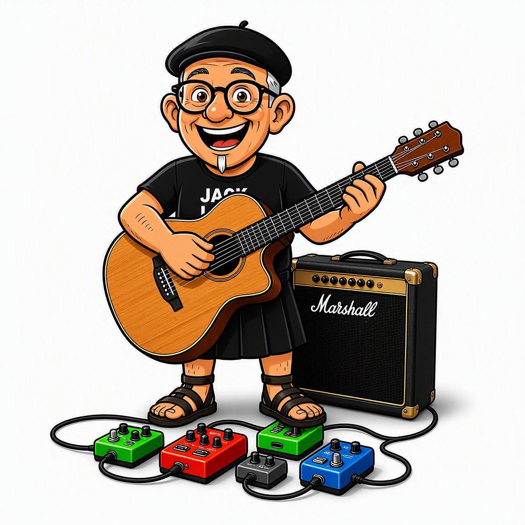 Mes effets guitare Jacky Loup
