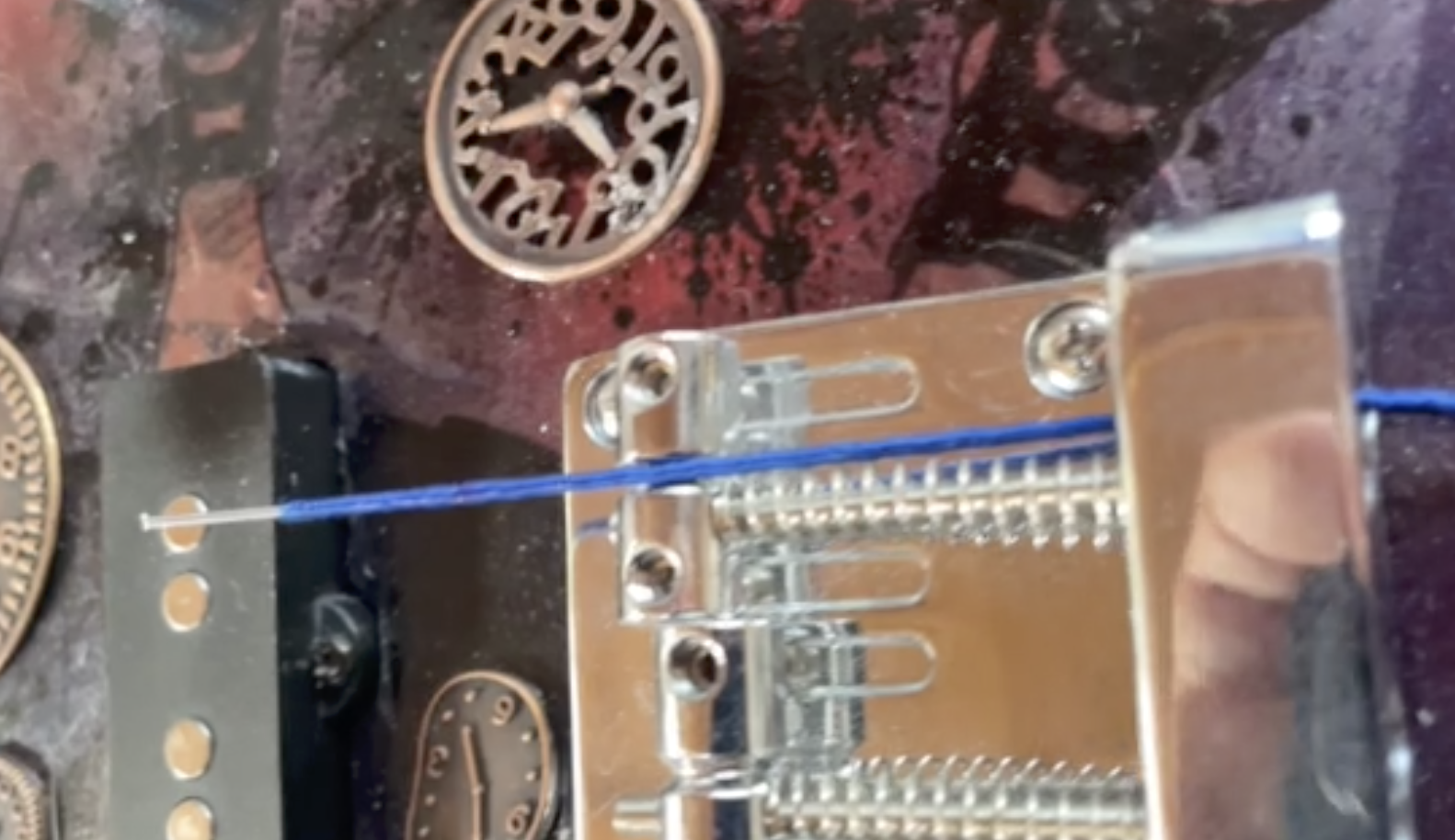 Installer la nouvelle corde