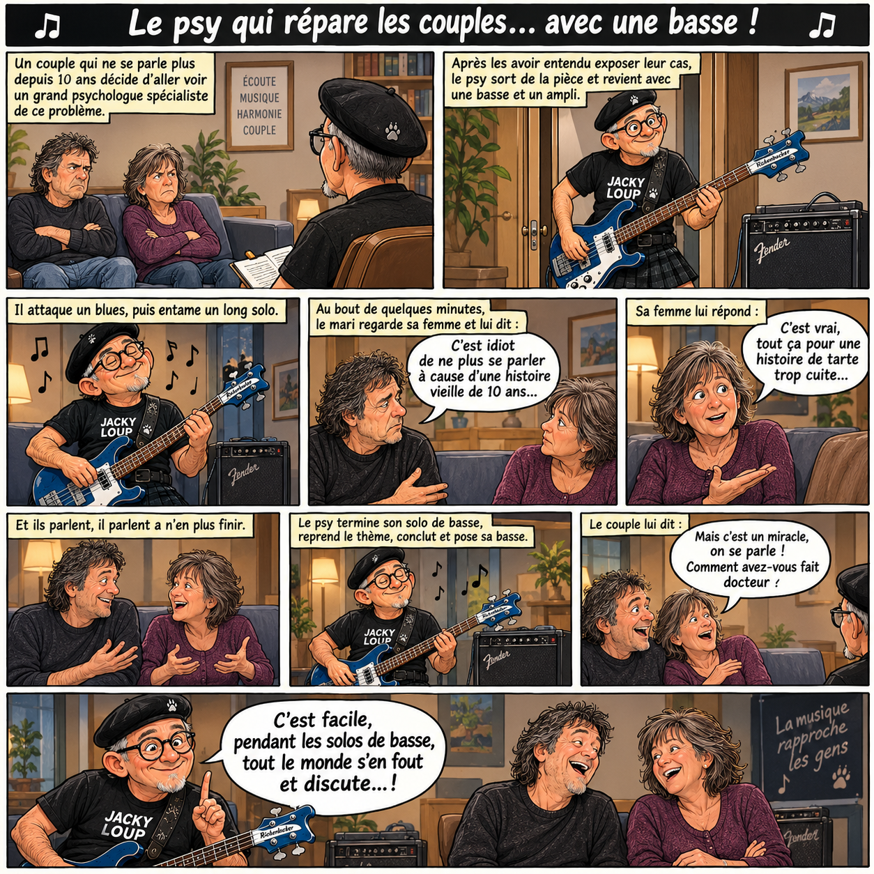 Le psy bassiste
